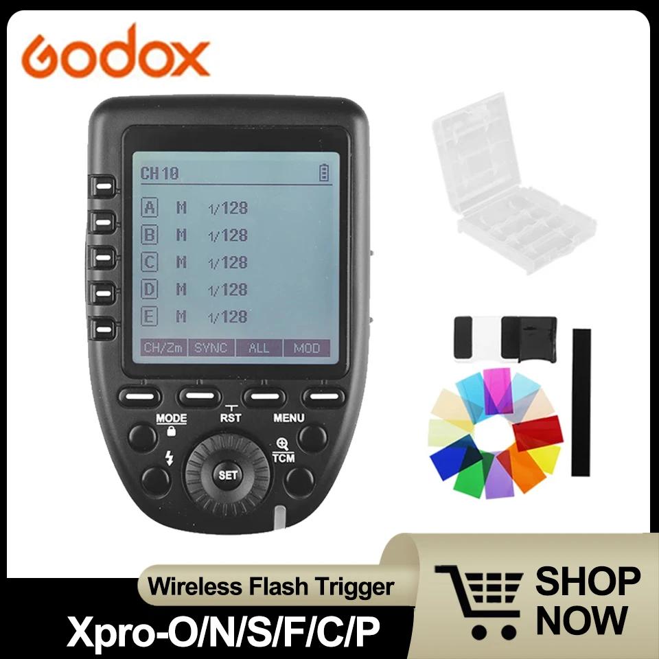 Godox ĳҴ ī޶ ׼  ÷ Ʈ, Xpro-O Xpro-N Xpro-S Xpro-F Xpro-C Xpro-P 1/8000s HSS 2.4G TTL